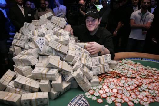Jamie Gold con la sua favolosa vincita da 12 milioni di dollari