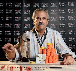 Antonio Matias, vincitore all'EPT Vilamoura della scorsa stagione