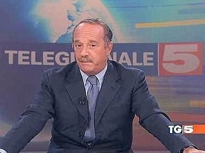 Clemente Mimun, direttore del TG5