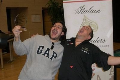 Una simpatica immagine di Giovanni con Riccardo Lacchinelli