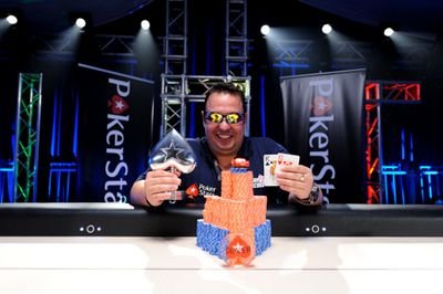 Il simpatico Tamas Lendvai festeggia la sua vittoria all'IPT Venezia