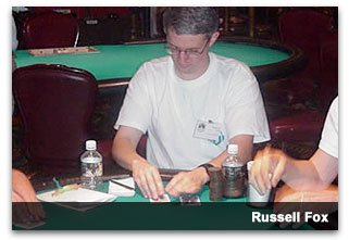Russell Fox al tavolo
