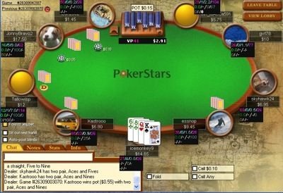 Tavolo di poker online