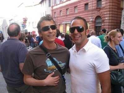 Daniele con il suo compagno di team Ivan 'Ims0sick' Casagrande