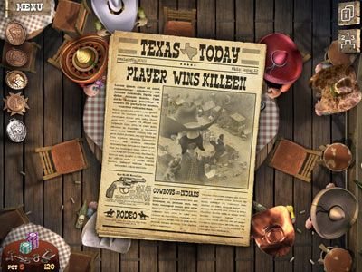 Una scena del video game