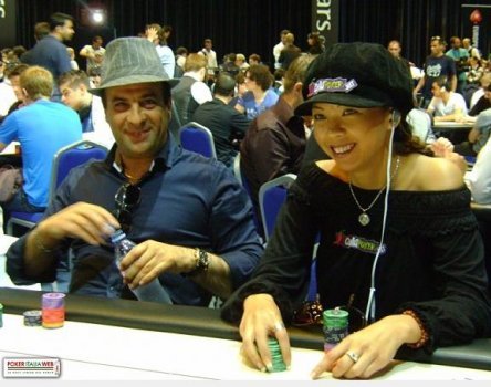 Salvatore Bonavena al tavolo con Liz Lieu