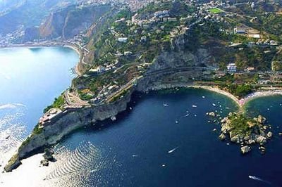 Taormina vista dall'alto