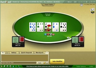 Tavolo di poker online