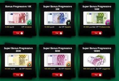 I bonus Cash del Poker Rewards