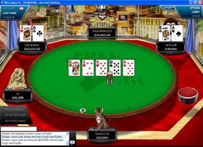 tavolo online full tilt