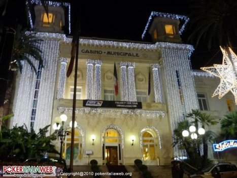 Il Casinò di San Remo, sede dell'IPT a luglio