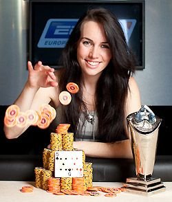 Liv Boeree, vincitrice a Sanremo nel 2010