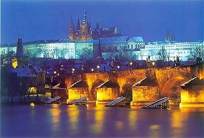 Suggestiva immagine di Praga