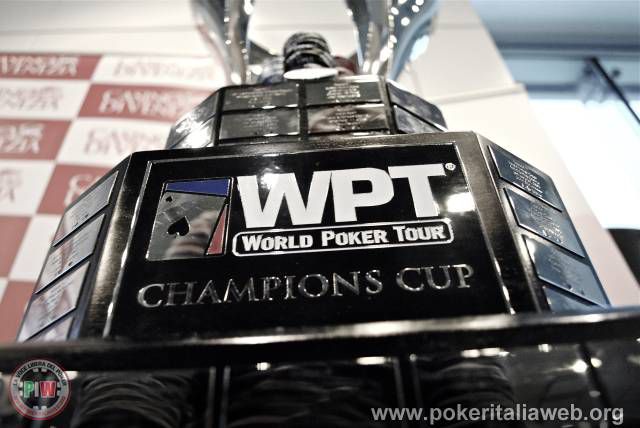 Il bel trofeo del WPT Venezia 