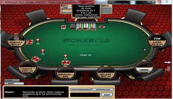 Andamento del traffico poker cash game sulle principali room italiane