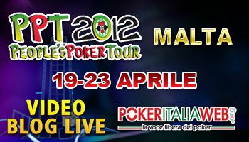 People’s Poker Tour Malta: da oggi in diretta su Piw