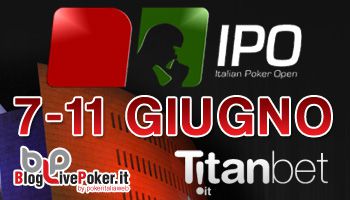 Dal 7 giugno su PIW la settima tappa dell’Italian Poker Open