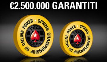 Main Event SCOOP Pokerstars.it: tutti a caccia del primo posto da €100.000