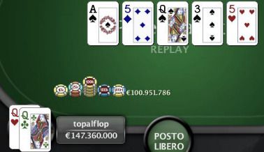 Il Sunday Special a giacomoA3, topalflop vince il Sunday High Roller