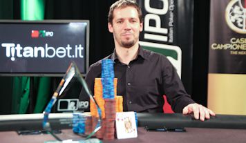Italian Poker Open: vince Cristiano Gaggini