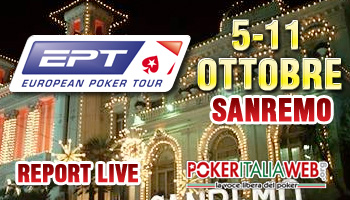 Segui  il day1A dell’EPT Sanremo 2012 Pokerstars.it su Piw
