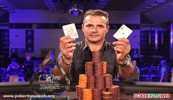 Italian Poker Open 8: trionfo in scioltezza per Cristaudo Giuseppe