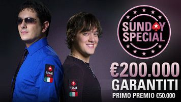Deal a quattro nel Sunday Special. Vince 3MOLIF, per fonzie6310 43.000 euro!