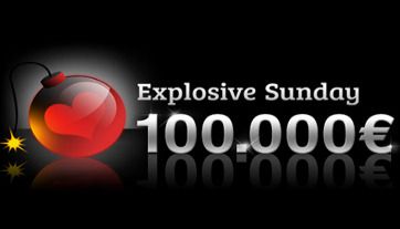 Poker online MTT: Sb0righe0v3r vince l’Explosive Sunday da 100.000 euro garantiti!