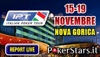 IPT Nova Gorica: in diretta su PIW dal 15 al 19 novembre