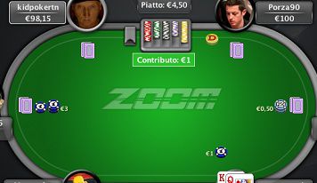 Le novità dello Zoom di PokerStars: NL100 e multi-entry