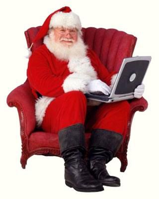 Babbo Natale al pc