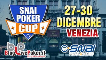 Snai Poker Cup 2012: su PIW dal 27 al 30 dicembre