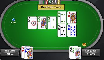 Poker online: su PokerStars è arrivato il Run It Twice!