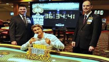 Ironman Poker Challenge, il torneo più lungo al mondo nel Guinness dei Primati