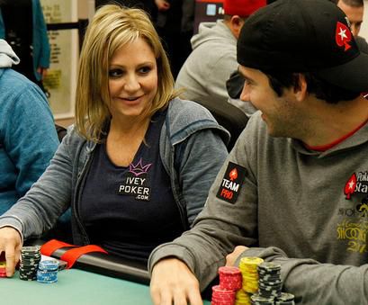 Jennifer Harman durante l'evento