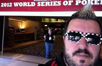 Il pirata italiano durante le WSOP 2012