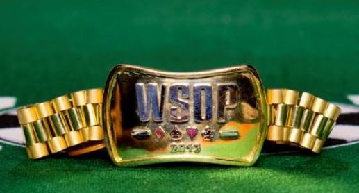 Il braccialetto delle WSOP 2013 di Las Vegas