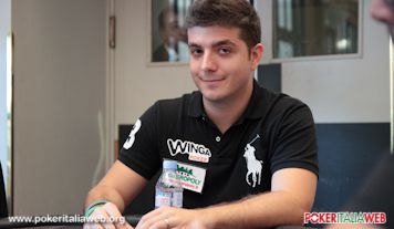 Rocco Palumbo saluta il team pro di Winga Poker!