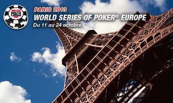 WSOPE 2013 Parigi: al via dal 12 ottobre