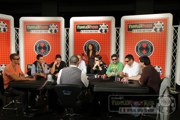 Una fase del final table del PPtour di Malta