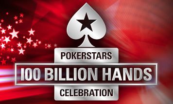Traffico Poker Online: picchi strepitosi su PokerStars per la mano numero 100 miliardi