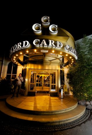 l'ingresso del Concord Card Casinò