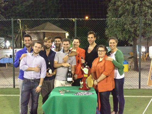 Foto di gruppo per i vincitori