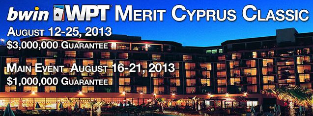 WPT Cipro, dal 12 al 25 agosto