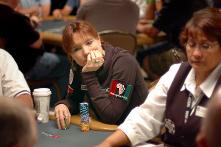 La Duke durante un evento delle WSOP