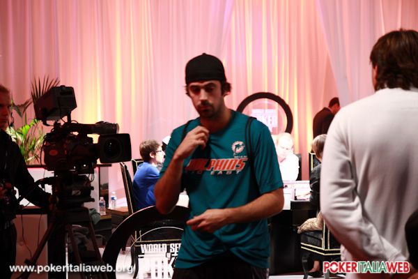 Il pro di PokerStars durante le WSOPE del 2012