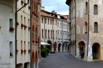 Una delle vie di Pordenone
