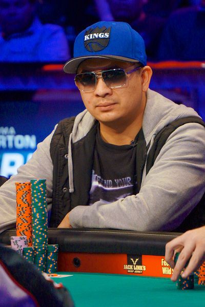 JC Tran al tavolo delle WSOP