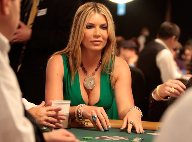 La Lindley durante le WSOP