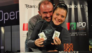 Nicole Noroc con il marito Wodimello